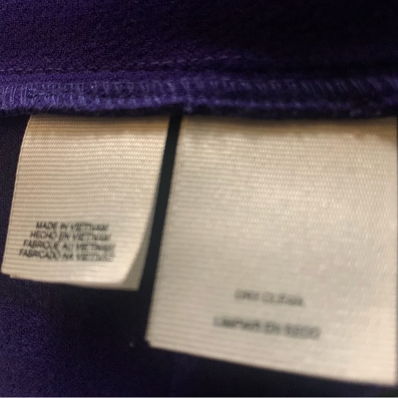 RACHEL RACHEL ROY PURPLE SHEATH DRESS WITH POCKETS - Picture 9 of 12